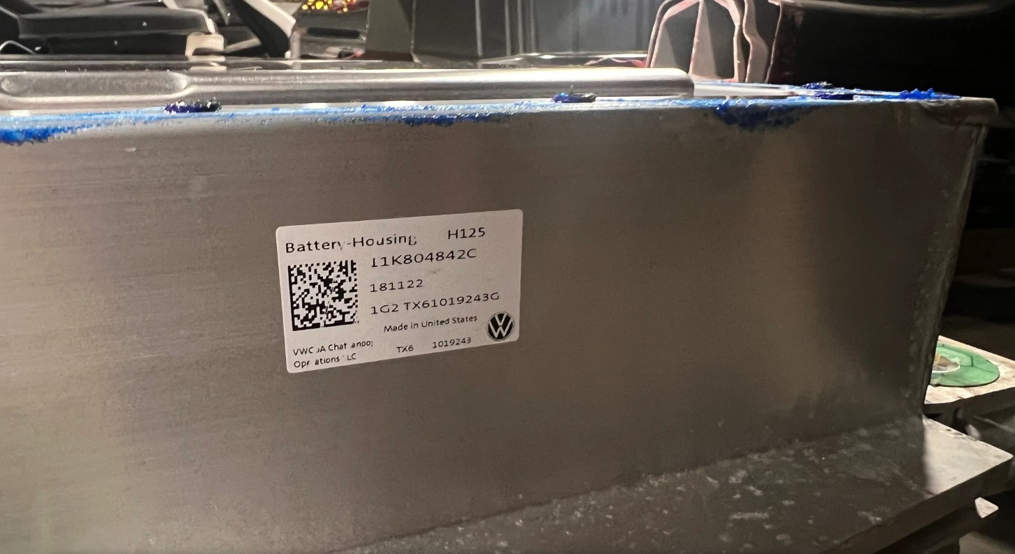 Volkswagen ID.4 battery pack photo 2