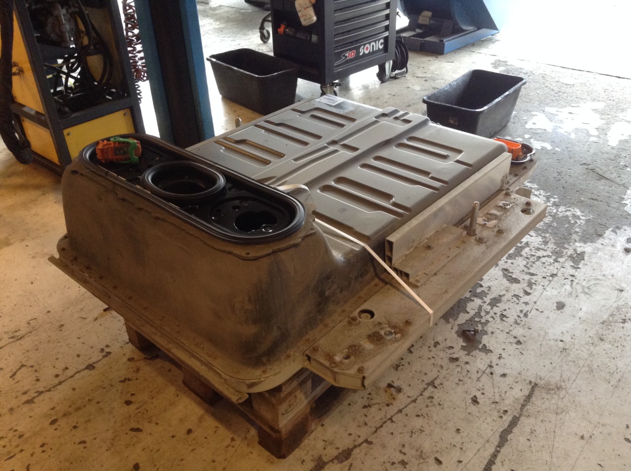 Renault Zoe battery pack photo 1