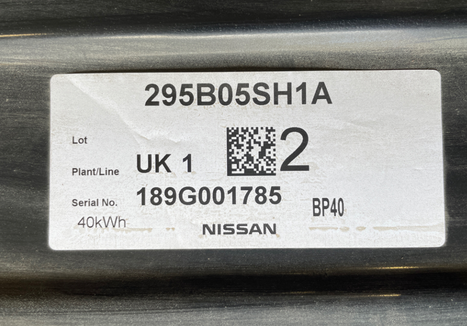 Nissan Leaf battery pack photo 4