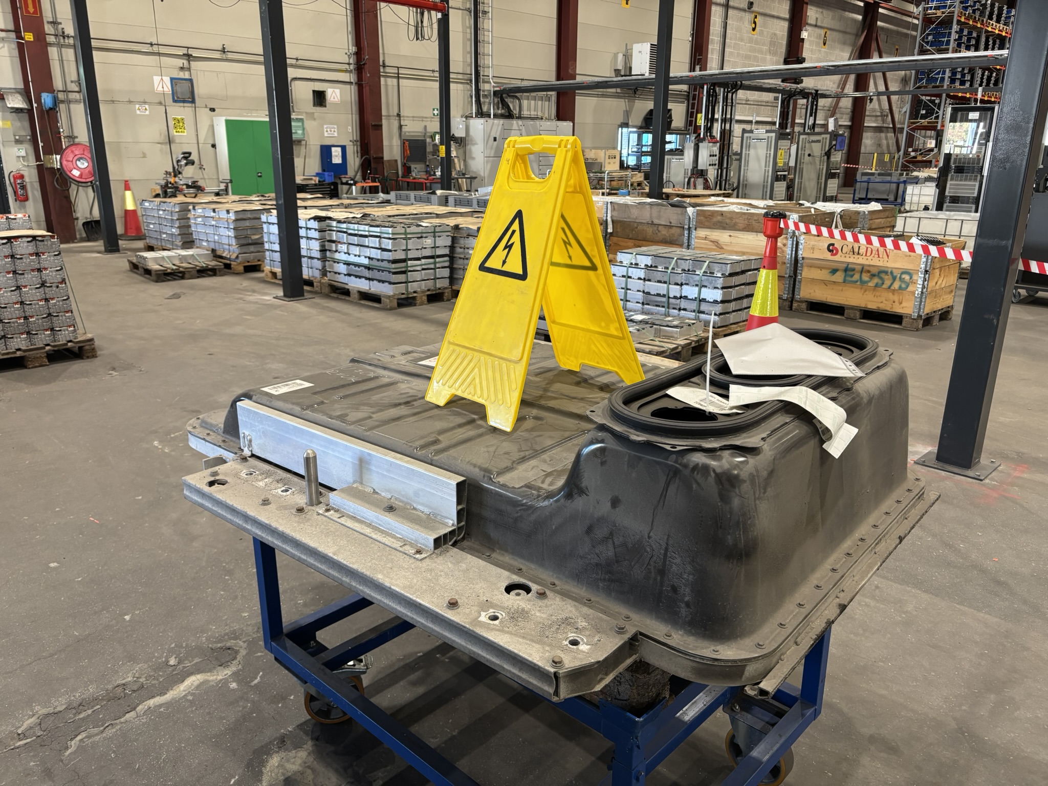 Renault Zoe battery pack photo 3