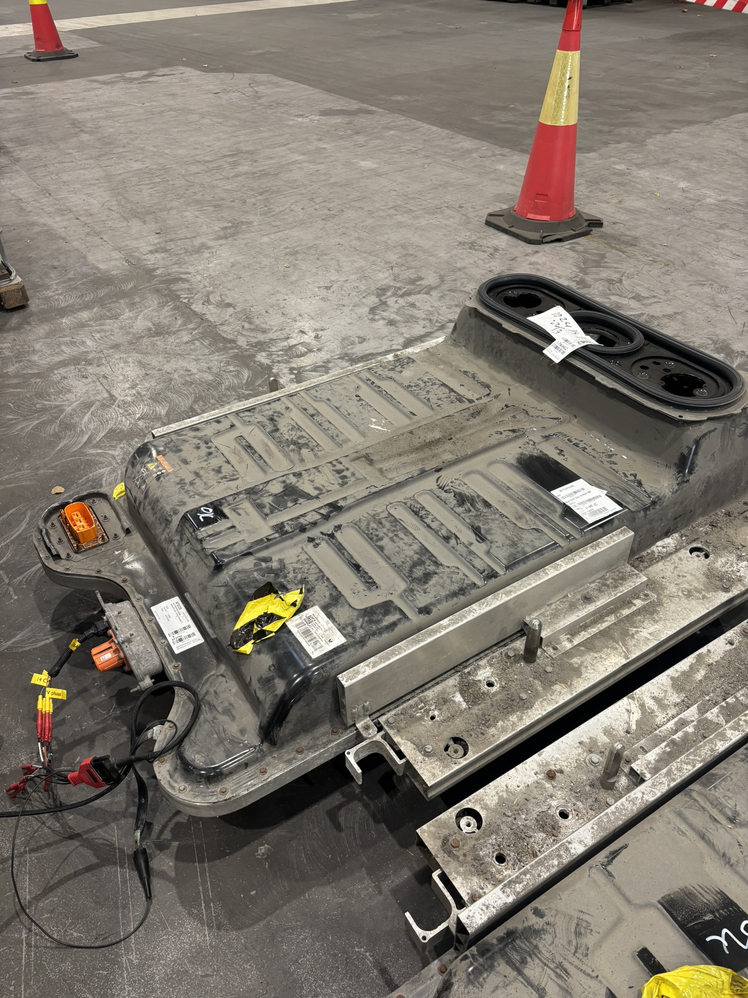 Renault Zoe battery pack photo 1