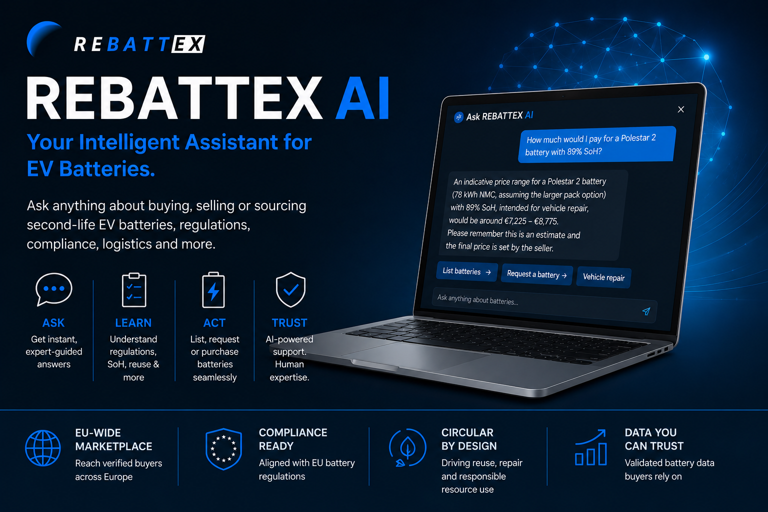 REBATTEX Launches AI-Powered Battery Assistant