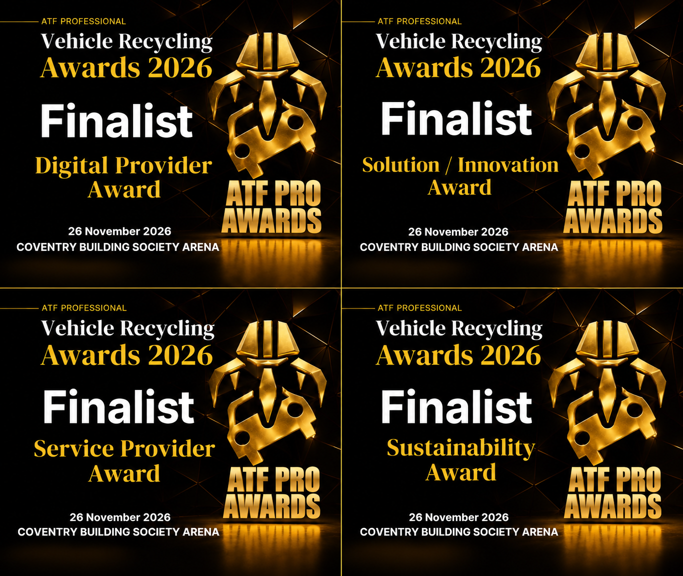 Rebattex named finalist in four categories at the ATF Awards 2026